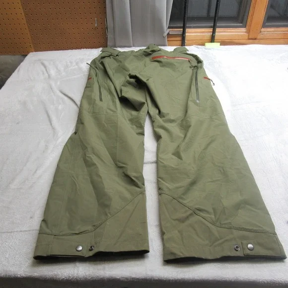 Flylow IQ Snow Pants Men Green XL NeoShell Waterproof Snowboard Ski Winter 34x33